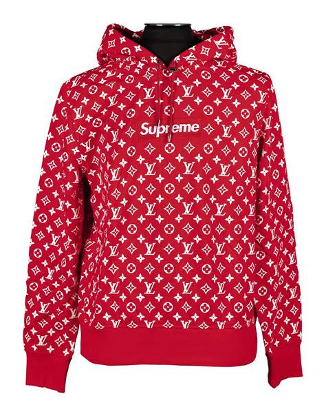 lv bluza|Supreme x Louis Vuitton Box Logo Hooded .